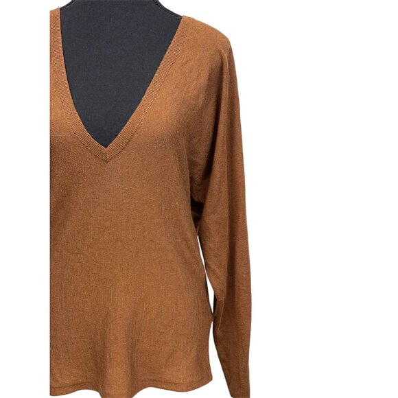 Open Edit Toffee Sweater | Medium | Lightweight Viscose Blend | $20 - Picture 2 of 7